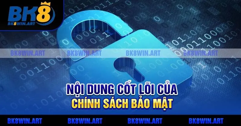 Nội dung cốt lõi của chính sách bảo mật